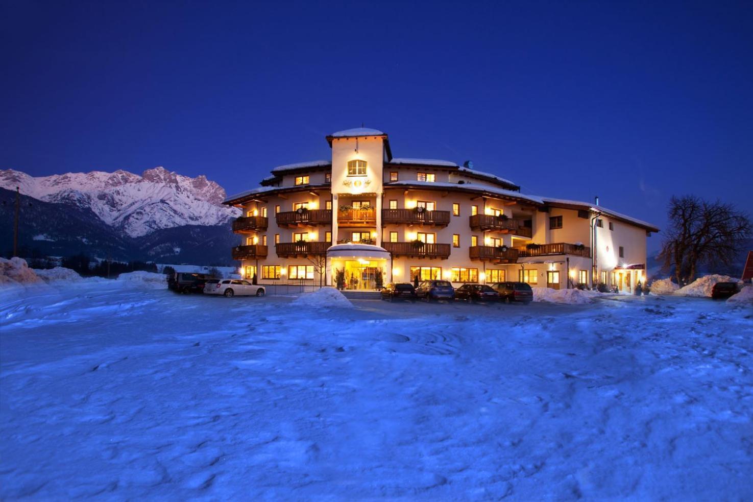 Hotel Saliter Hof Saalfelden Exterior foto